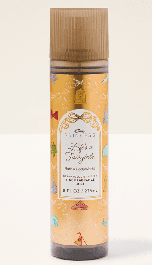 Disney Princess Lip & Body Mist with fairytale fragrance, 8 oz.