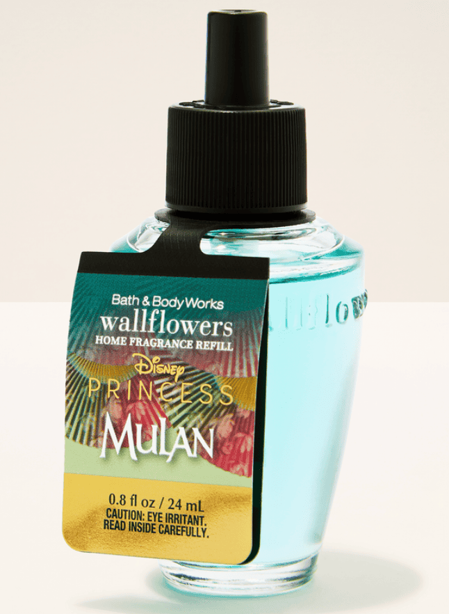 Wallflowers Mulan fragrance refill for Disney Princess fans.
