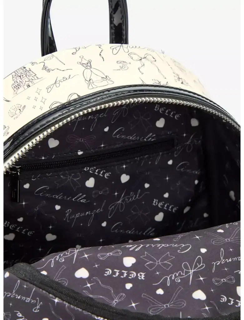 Elegant Disney-themed bow bag for stylish day-to-night use. Perfect for wrapping up a memorable day.