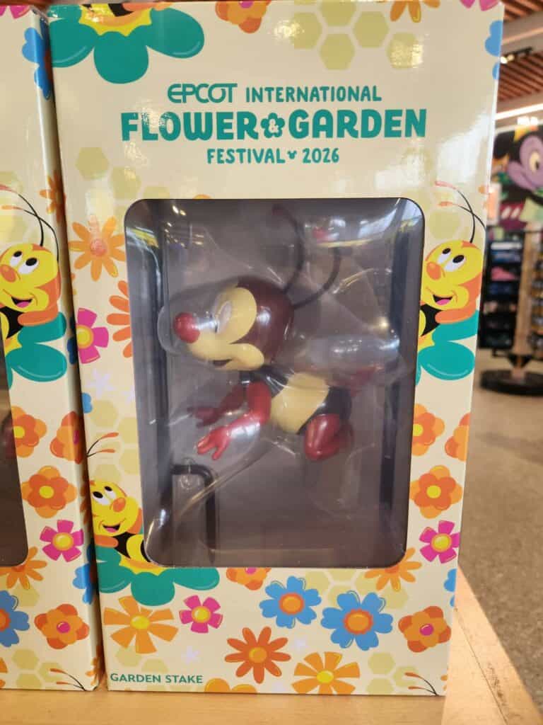 Mickey Mouse figurine from Disney Flower & Garden Festival 2026.