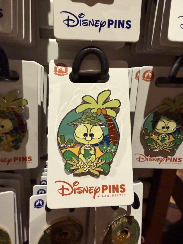 Disney Tiki Bird pin from Disney Pins collection at Disney Resort.