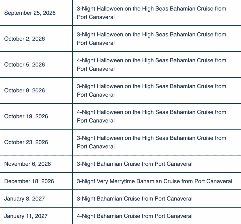 Disney Cruise Bahamas Special Offer.