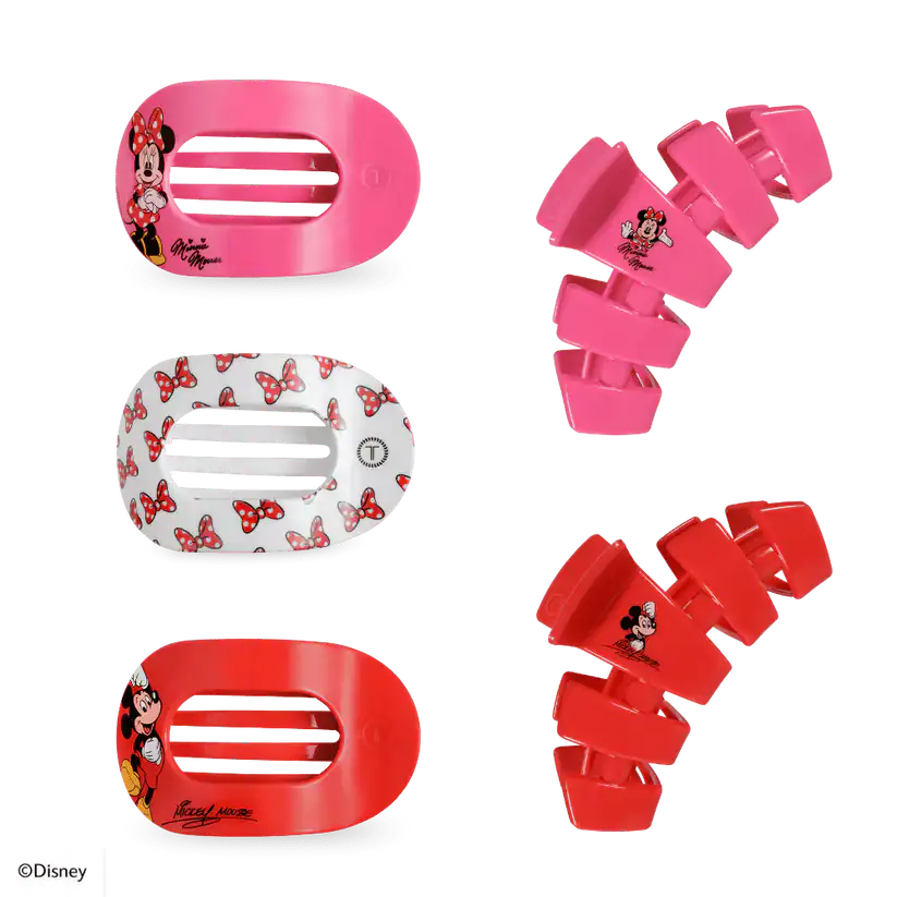 Cute Mickey & Minnie Mouse Hair Ties Collection.