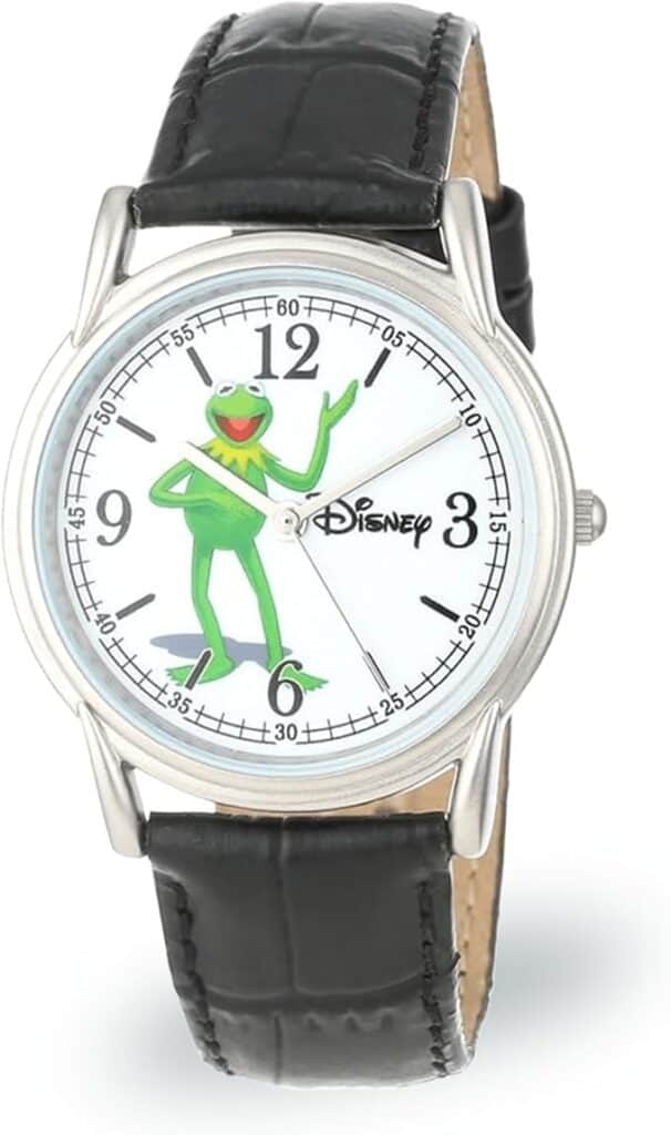 Disney Kermit the Frog watch featuring Mickey Mouse design, perfect for Disney fans.