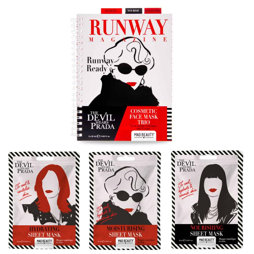 Disney Fashionista runway magazine cover featuring a stylish character with sunglasses and red lipst.