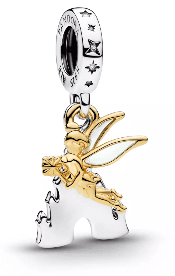 Disney Bambi charm with gold and silver accents, featuring a cute deer design.