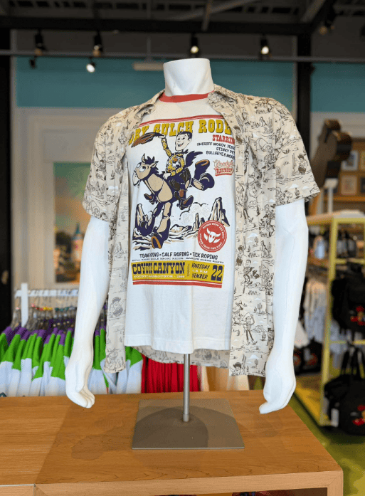 Vintage Disney adventure T-shirt with retro graphics and classic style.