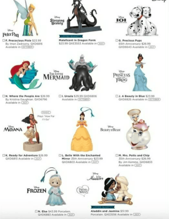 Disney Hallmark Disney Princess and Dogs ornaments for holiday decor.