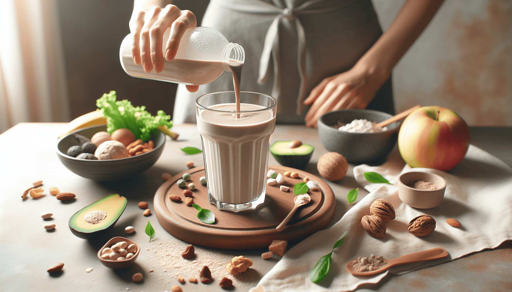 High-Protein Vegan Shakes for Weight Loss - informational body image