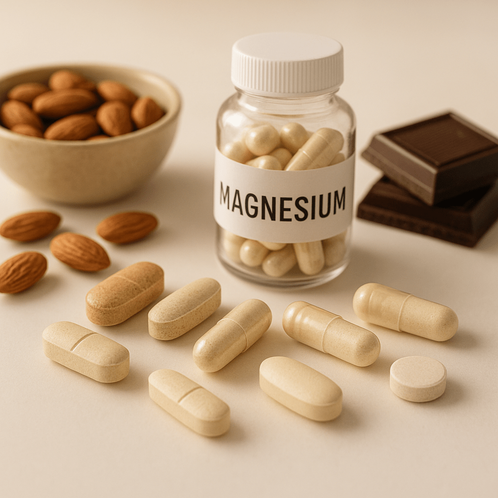 Different forms of magnesium supplements compared