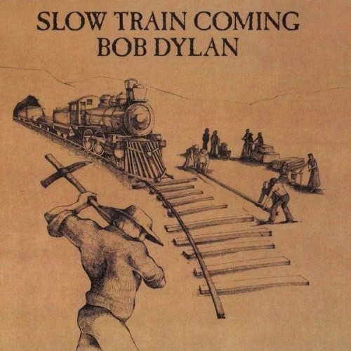 Bob Dylan's Slow Train Coming album cover