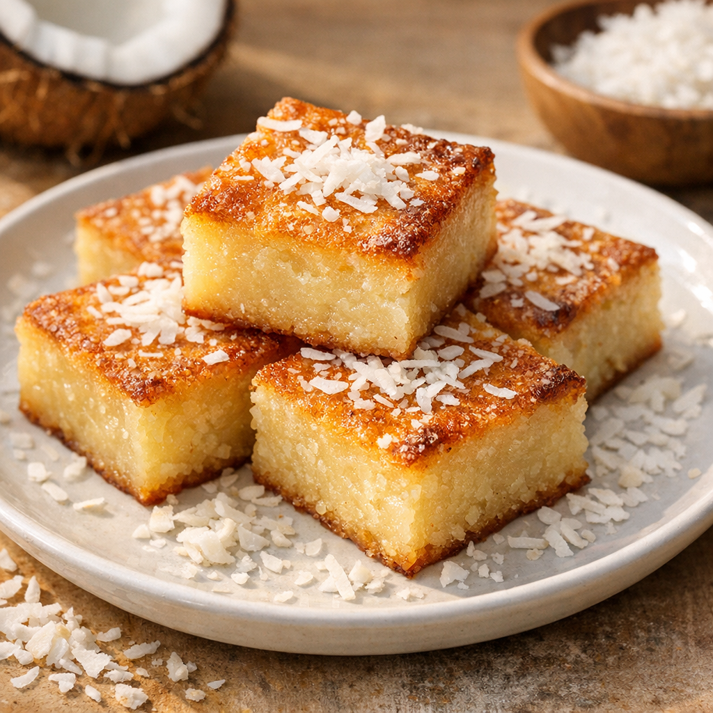 AI-generated gallery image for Butter Mochi