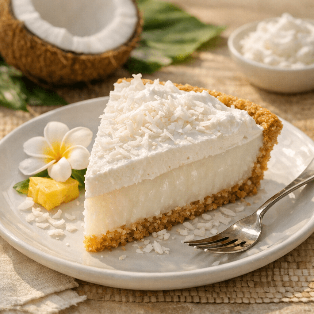 AI-generated gallery image for Haupia Pie