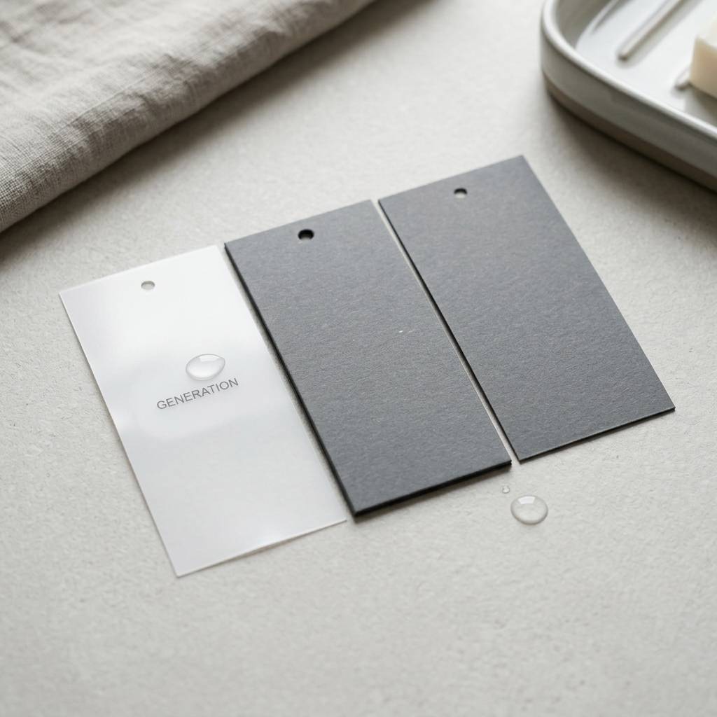 High-Quality Custom White PP Hang Tags For Clothing Retailers