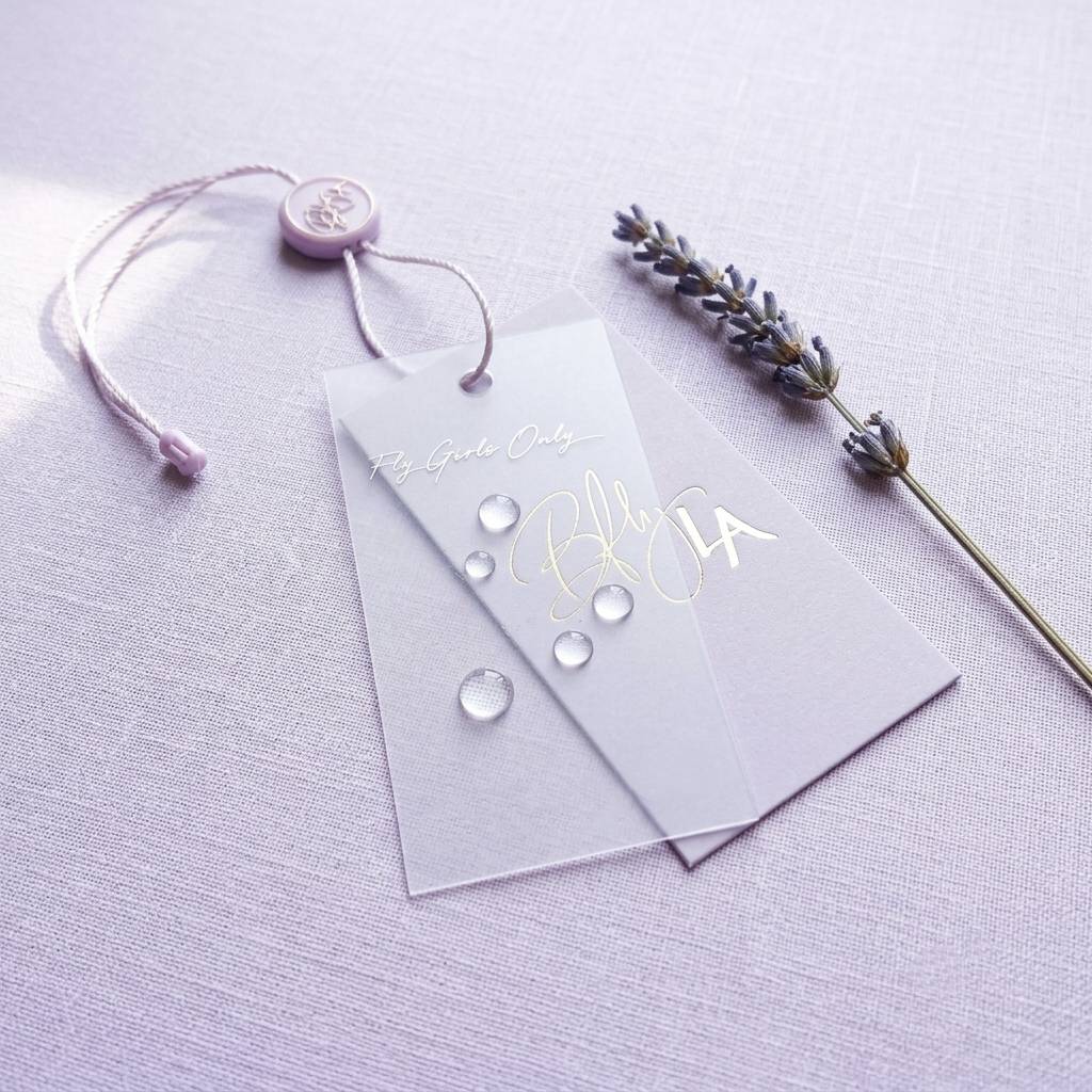 Premium Composite PP And Paper Hang Tags For Luxury Fashion