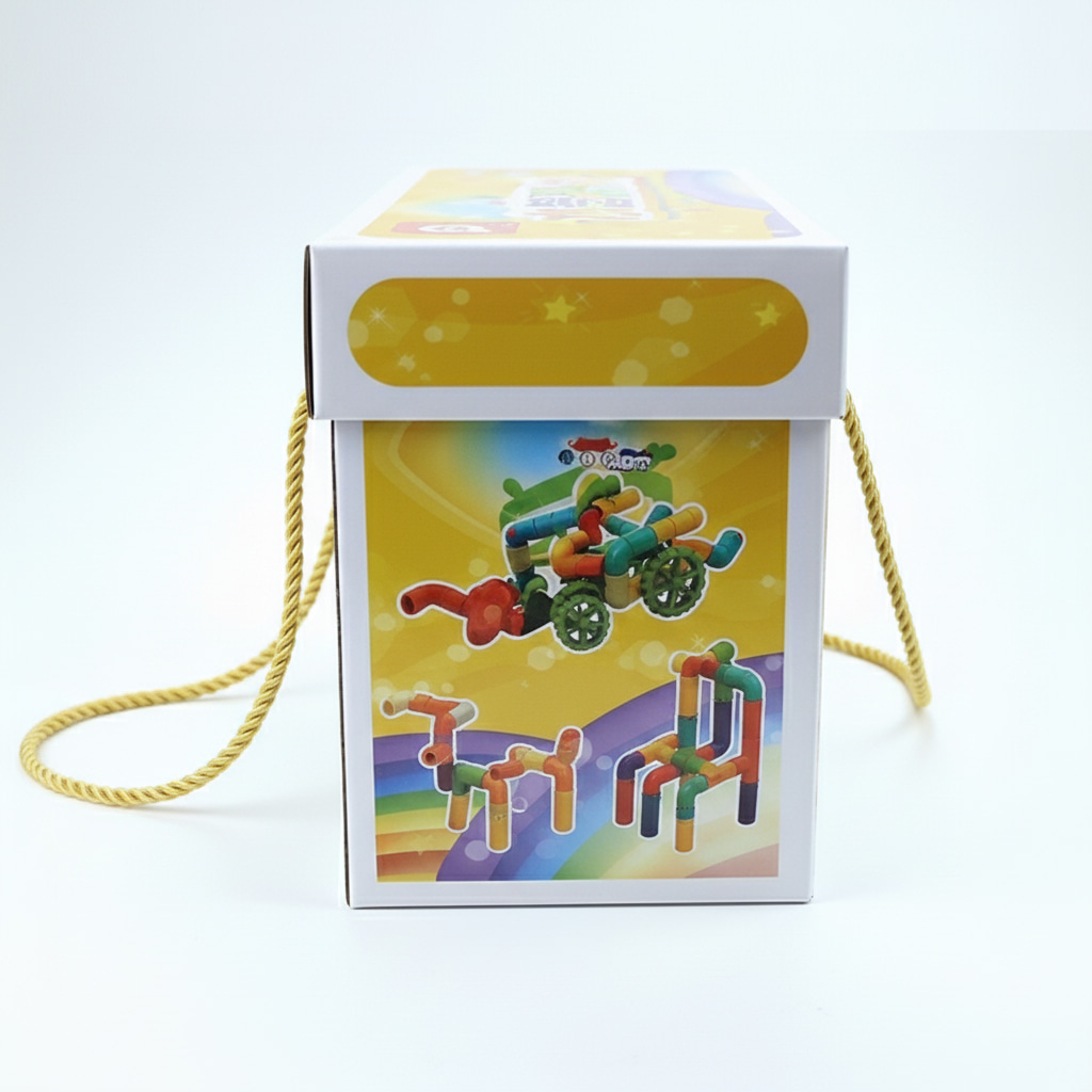 Custom Portable Toy Packaging Boxes with Clear Display Window