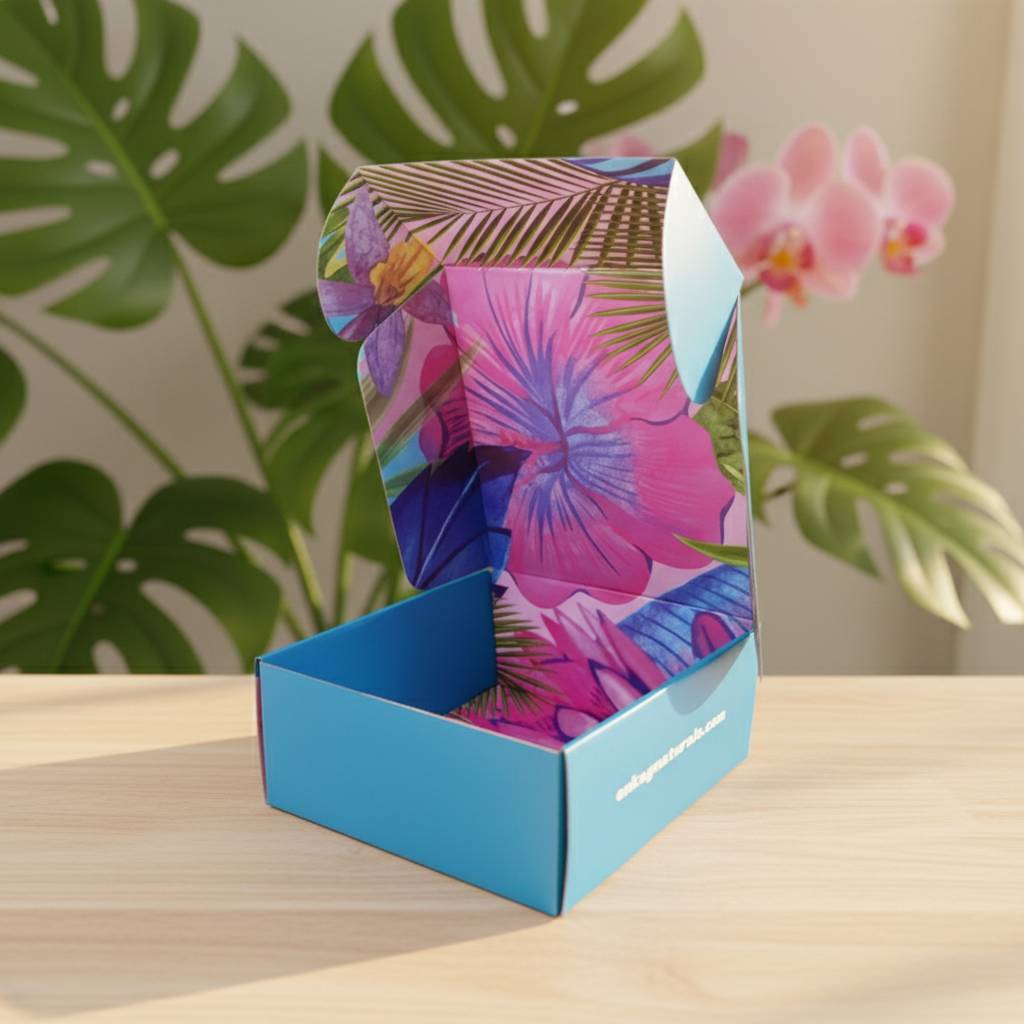 Custom Printed Shipping Boxes with Premium Interior Design Branding