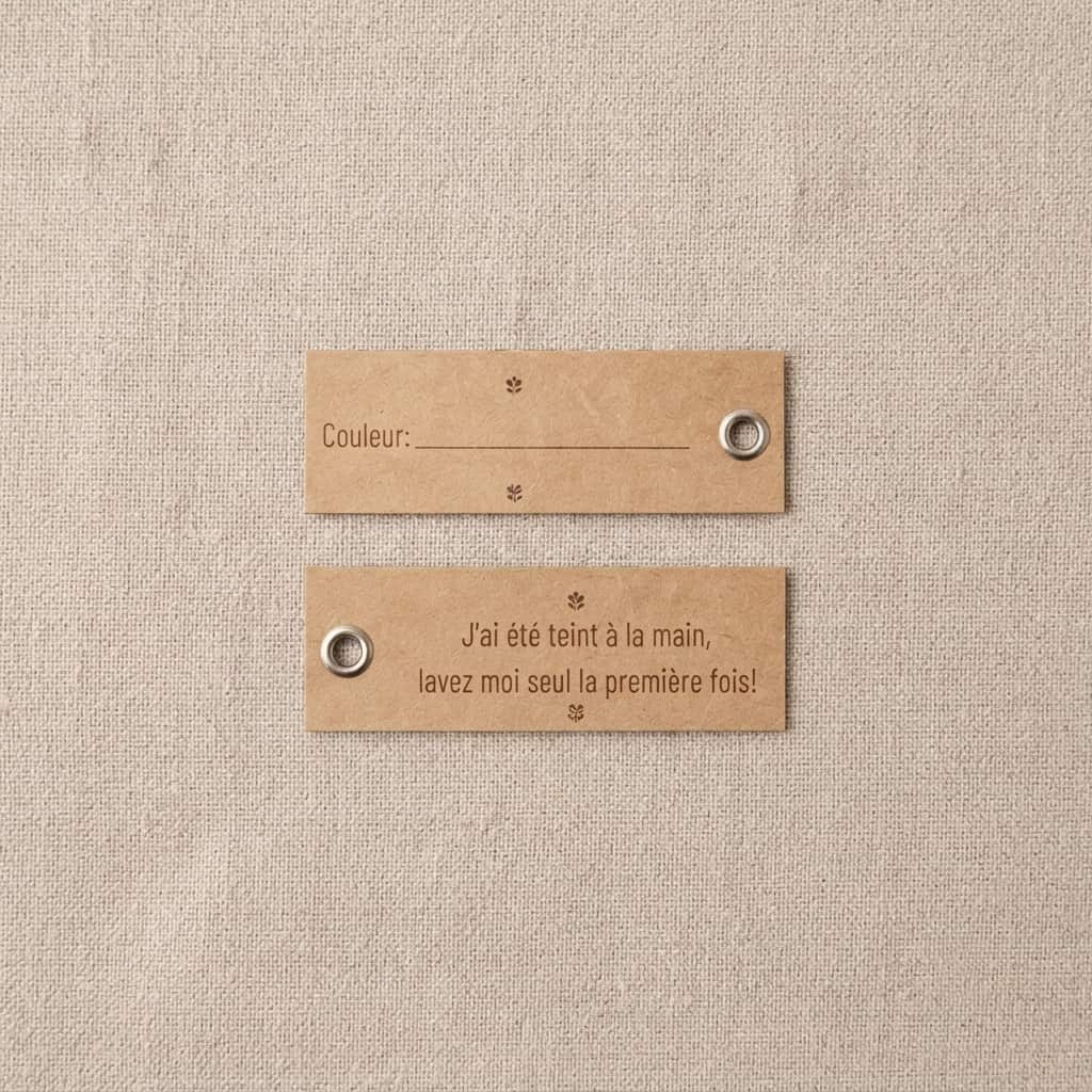 High-Quality Custom Clothes Tags With Unique Vintage Aesthetic Appeal