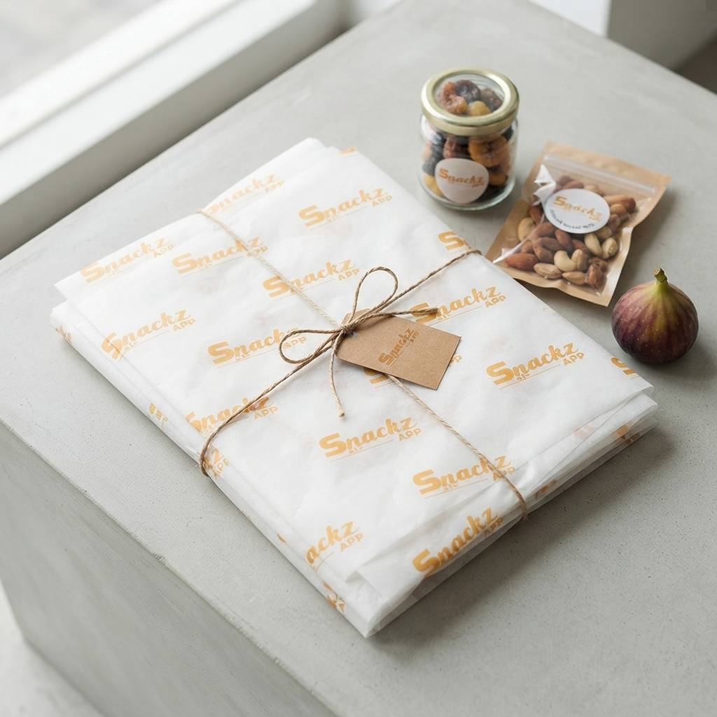 Custom Printed Tissue Paper for Professional Small Business Packaging