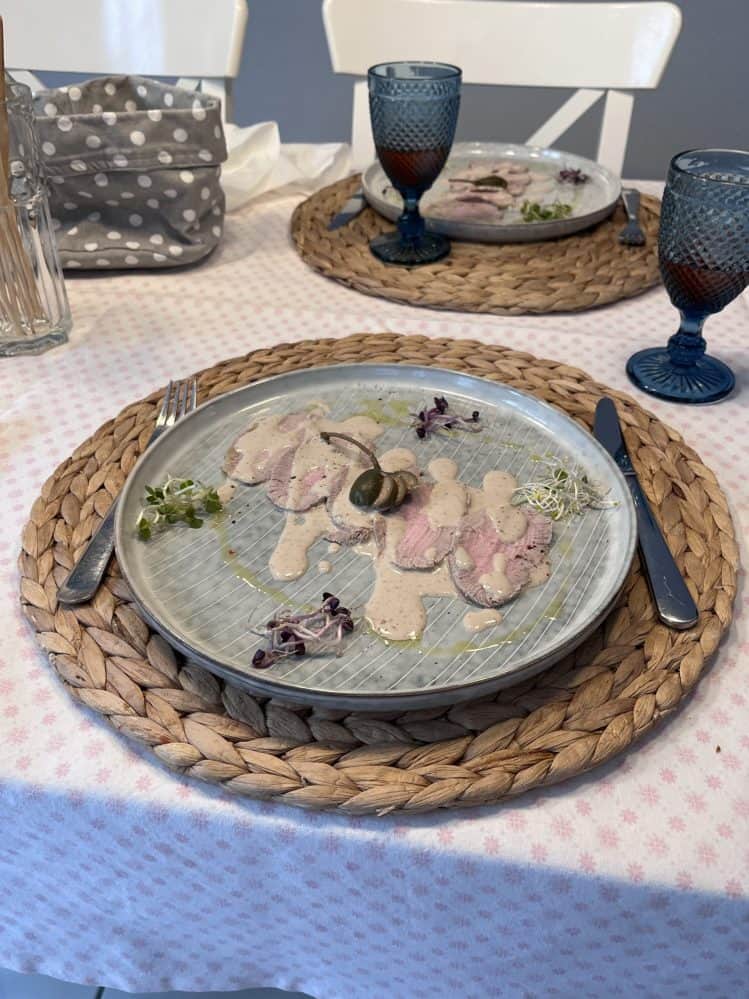 Vitello Tonnato vom Privatkoch Carmine Marzano – Italienische Küche in Frankfurt & Bad Homburg