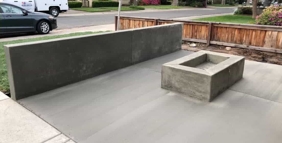 Concrete patio in Rio Vista, CA
