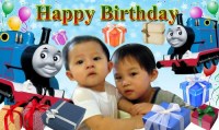 Thomas & Friends Birthday Banner Singapore
