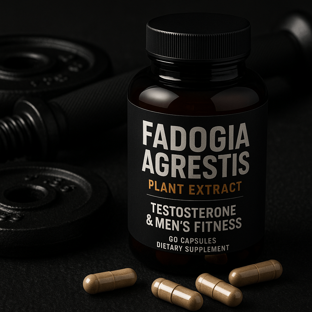 Fadogia agrestis plant stems and supplement capsules