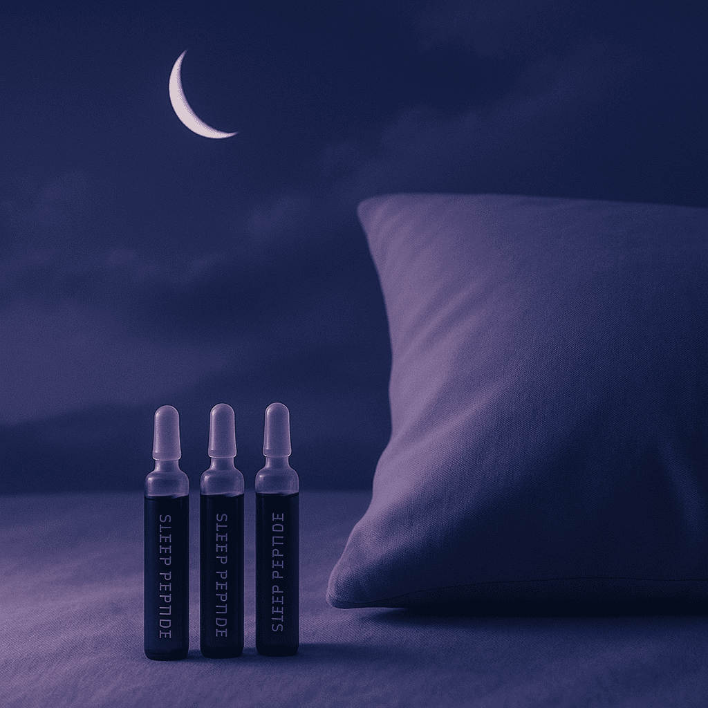 DSIP nonapeptide structure and sleep pathway