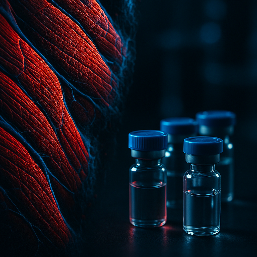 Follistatin myostatin inhibition pathway diagram
