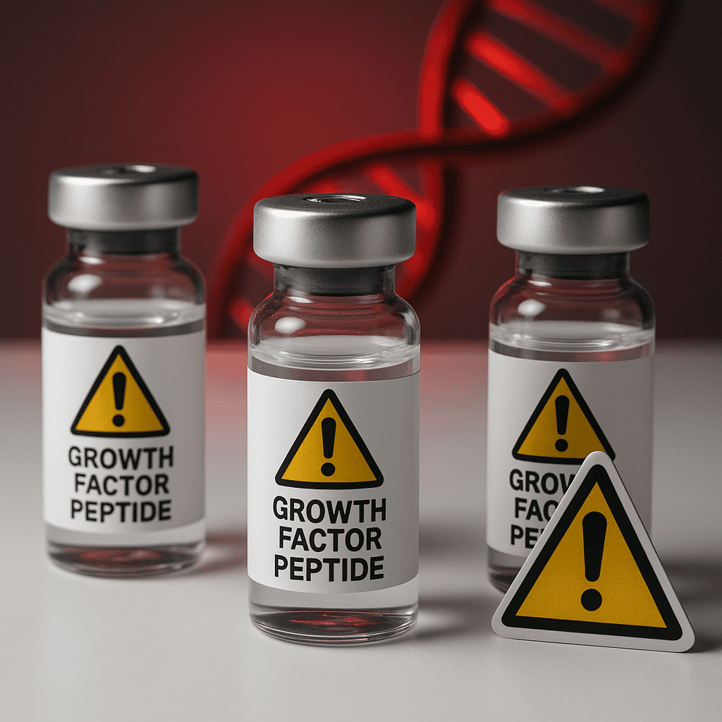 IGF-1 LR3 molecular structure and receptor binding