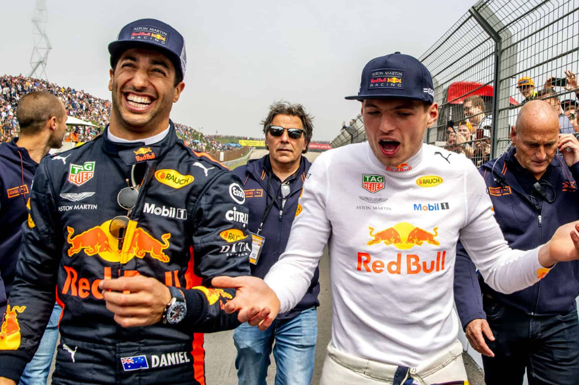 Red Bull Racing F1 drivers at Hungarian Grand Prix Budapest airport transfer luxury service