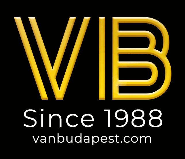 VanBudapest luxury airport transfer service logo since 1988, Budapest private transportation