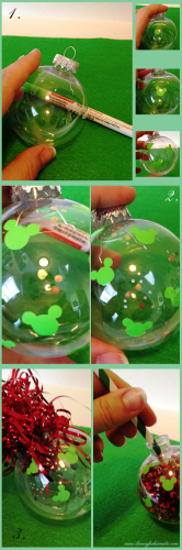 Mickey Ornament Pictorial, you know you want to Pin it!