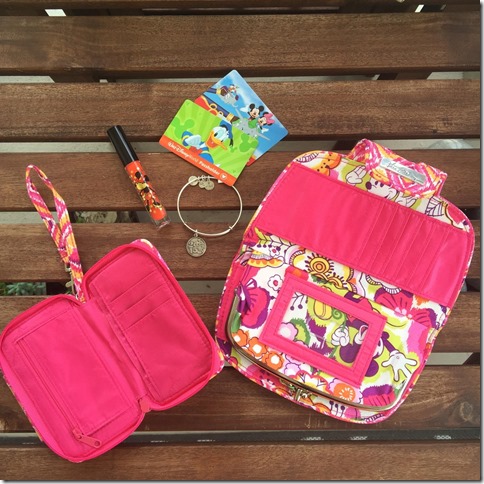 disney vera bradley wristlet