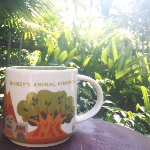 disney animal kingdom starbucks mug