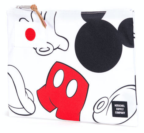 HD Mickey Pouch White