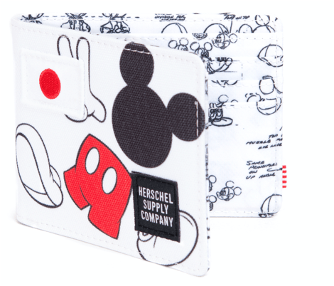 HD Mickey Wallet White
