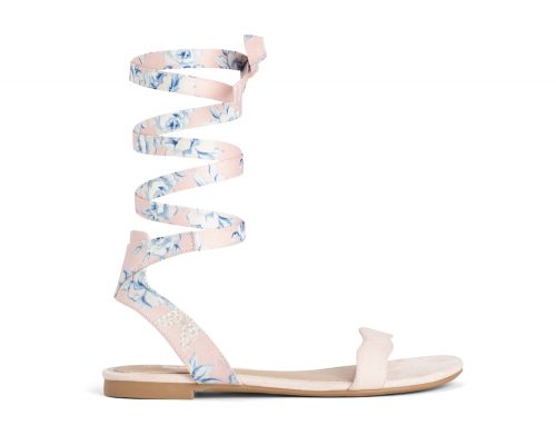 Flat Sandal Floral
