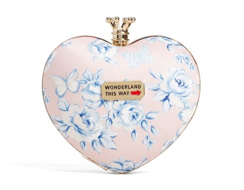 Wonderland This Way Clutch Pink