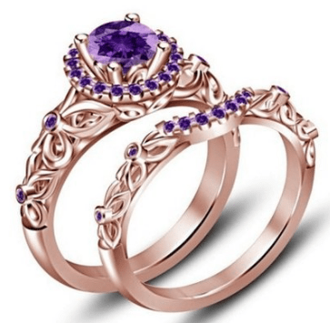 2016-07-03 02_00_47-Amazon.com_ TVS-JEWELS Round Purple Amethyst Bridal Disney Princess Engagement w
