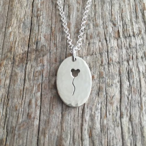 Mickey Mouse Balloon Necklace