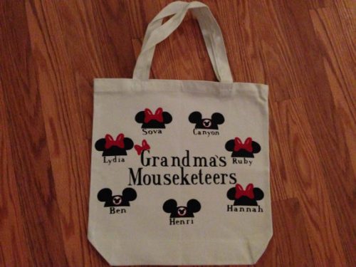 Mouseketeer Tote