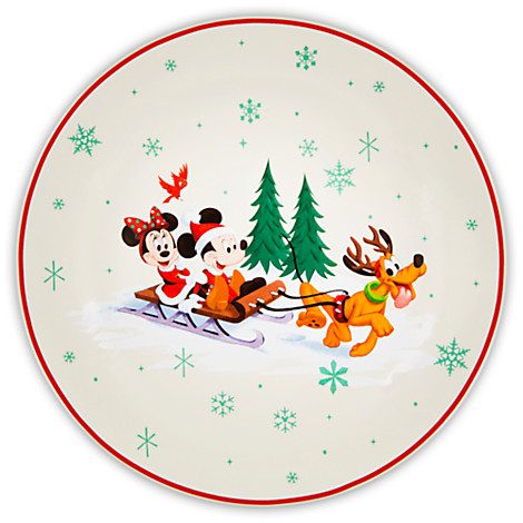 vintage-christmas-dessert-plate