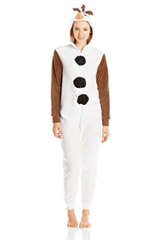 2017-02-01 11_02_25-Amazon.com_ Disney Women's Olaf Cos Play Hoodie Union Suit, White, Small_ Clothi