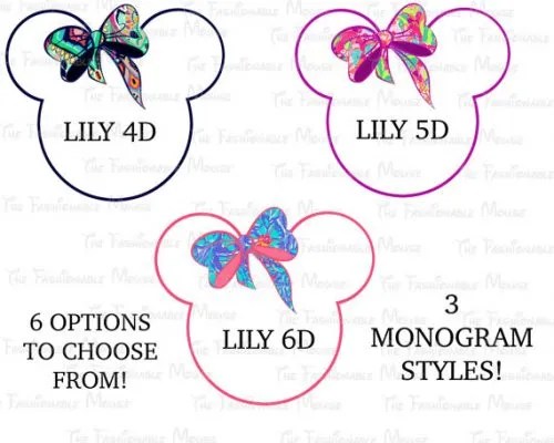 mongram minnie mouse 2