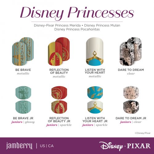 2017 DCBJ #5_Merida Mulan Pocahontas w-jr COLLECTION