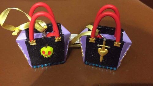evil queen handbag ornament