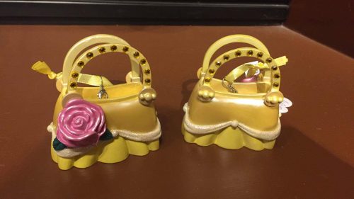 belle handbag ornament