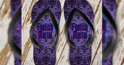 Haunted Mansion Flip Flops