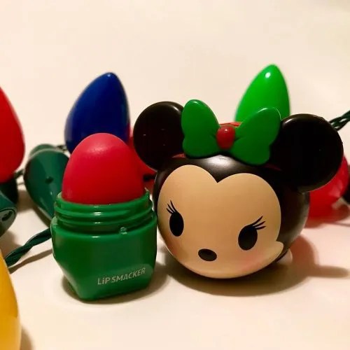 Disney holiday lipsmackers